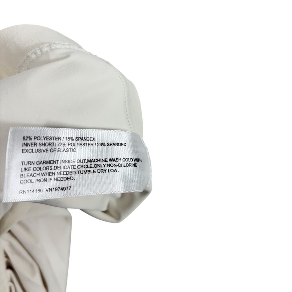 Prince Pickleball Pleated Tennis Skort Skirt Built-in Shorts Cream White Size S - Picture 7 of 7